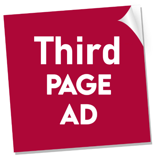 Third Page Magazine Ad